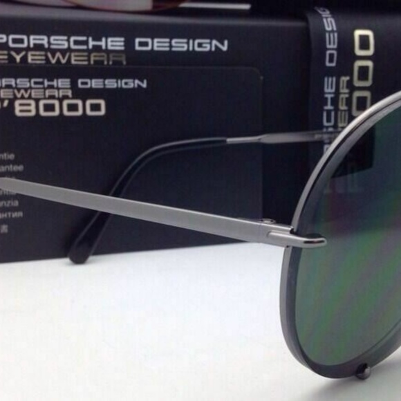 Porsche Design Sunglasses - P'8478-C (63) Full Frame Aviator TWO Lenses - Picture 3 of 4